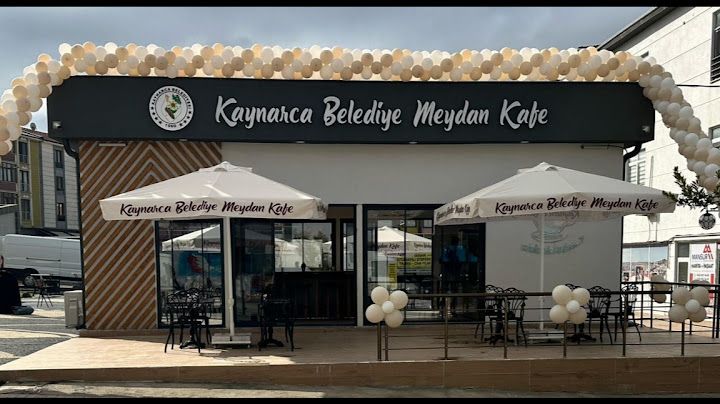 Kaynarca Belediye Meydan Kafe