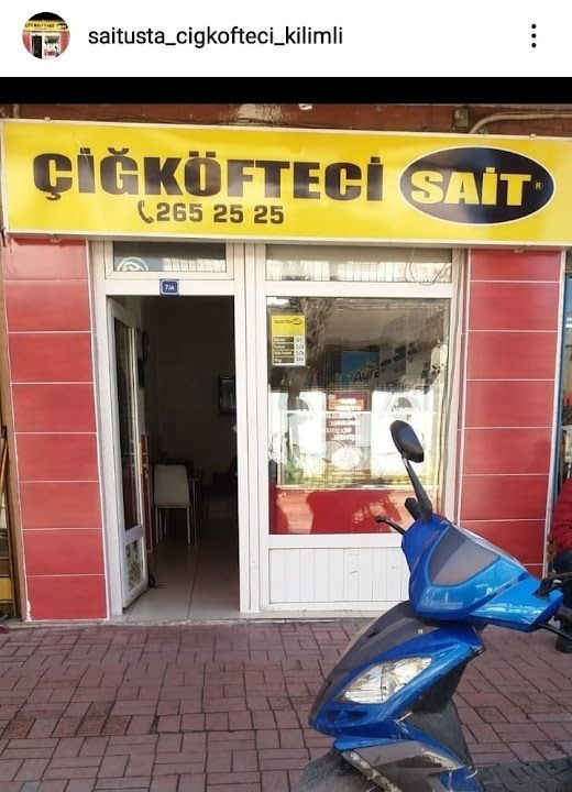 Kilimli Saitusta çiğ köfteci