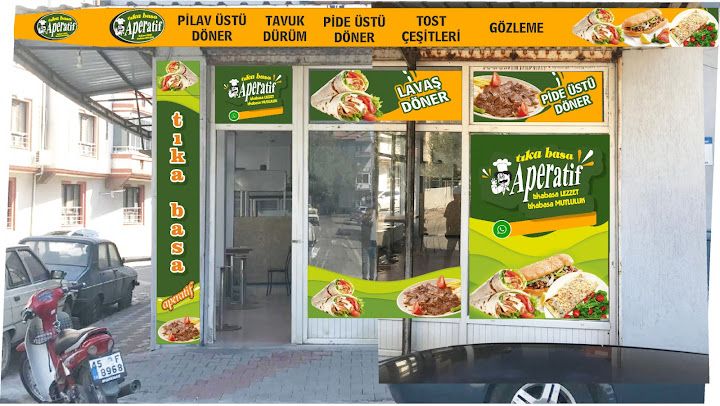 Tıkabasa aperatif - tavuk döner