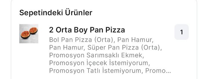 Domino's pizza alsancak