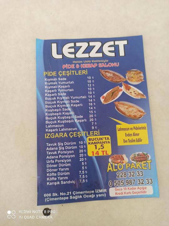 Lezzet Pide Ve Kebap Salonu