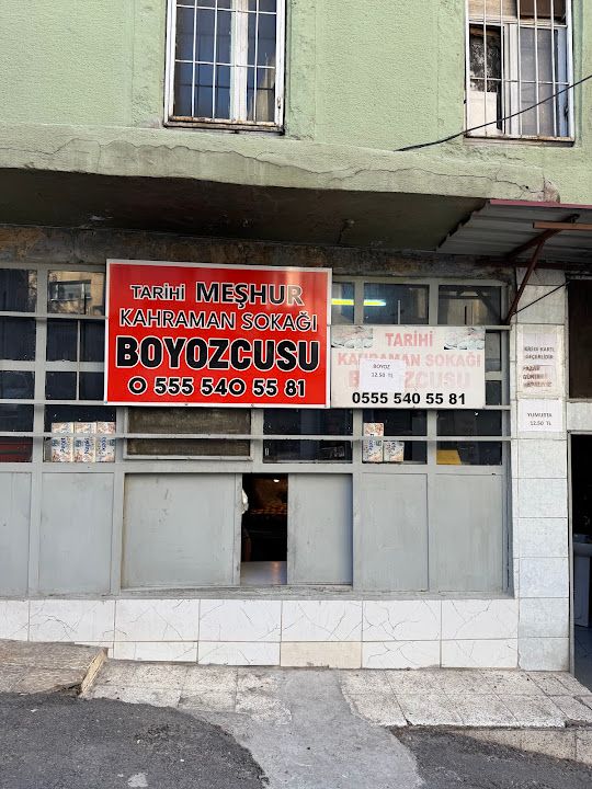 Meşhur kahraman sokağı boyozcusu