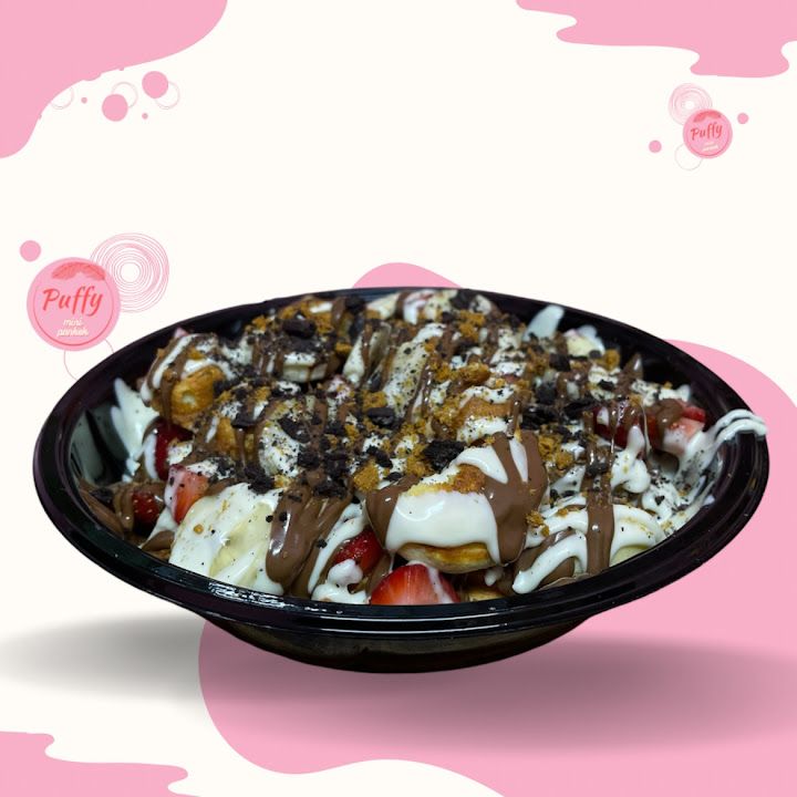 Puffy mini pankek ve tatlı