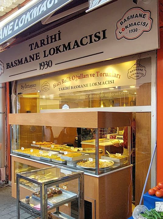 Tarihi basmane lokmacısı havra sokağı kemeraltı