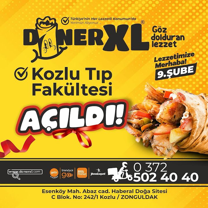Döner XL Tıp Fakültesi Şube