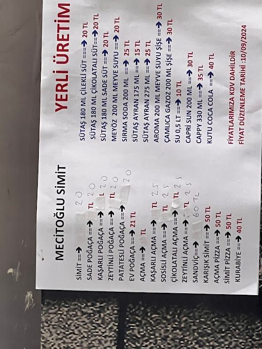 Mecitoğlu Simit Köşkii