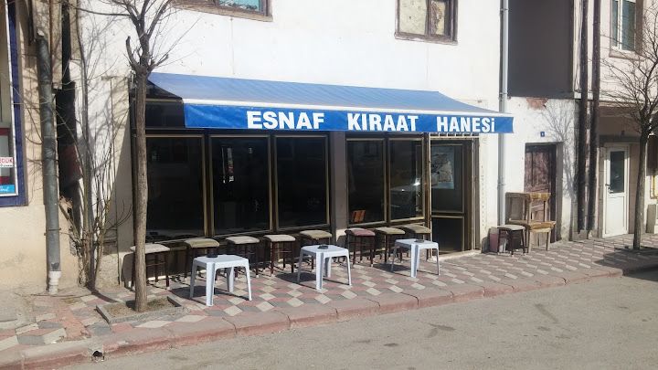Esnaf Kıraathanesi. Çay-kahve-meşrubat