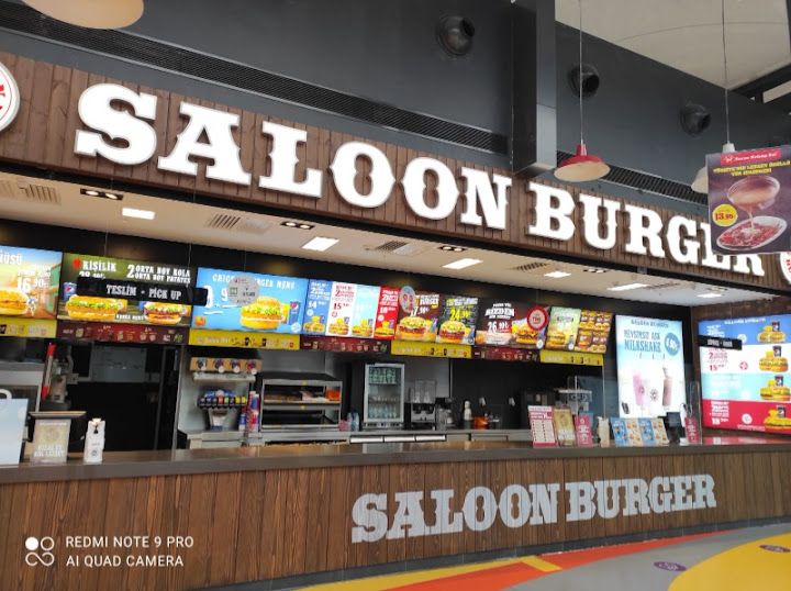 Saloon Burger 39 Burada Avm