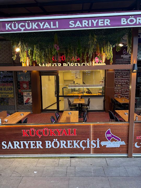 CİTİR BABA BÖREK KÜÇÜKYALİ SARİYER BÖREKÇİSİ