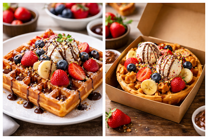 Fo&Co Waffle (Waffle , Sandviç, Tost)