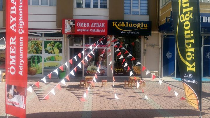 İldem Meşhur Adıyaman Çiğköftecisi Ömer Aybak-köklüoğlu Unlu Mam.