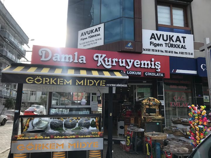 Battalbey Çiğköfte, Görkem Midye Menderes Telefon Damla Kuruyemiş