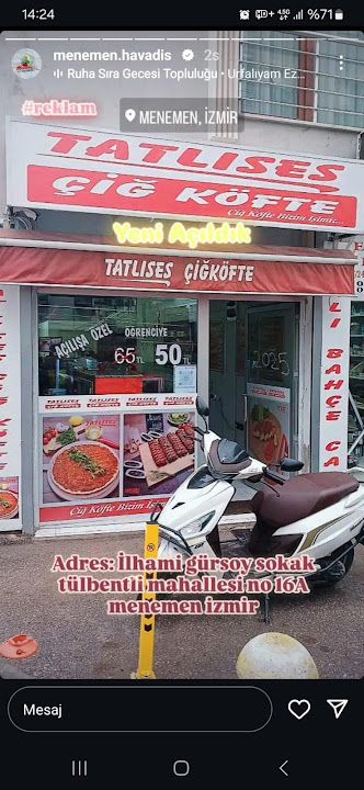 Tatlıses çiğ köfte
