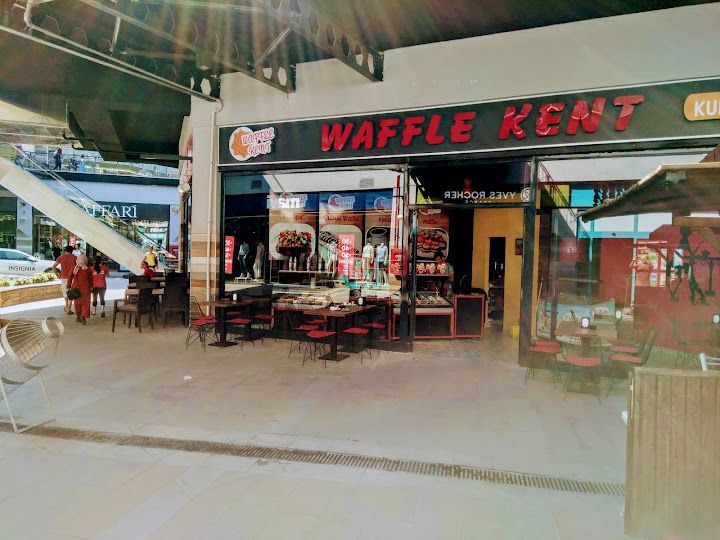 Waffle Kent Hamburger-makarna