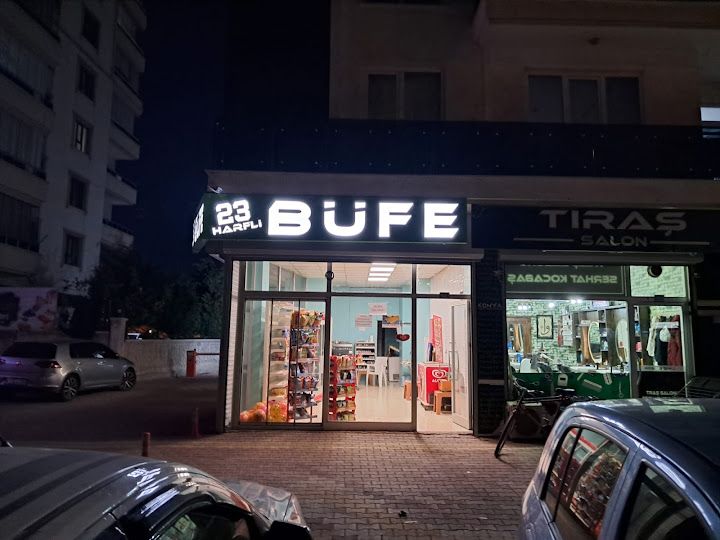 23 Harfli Büfe