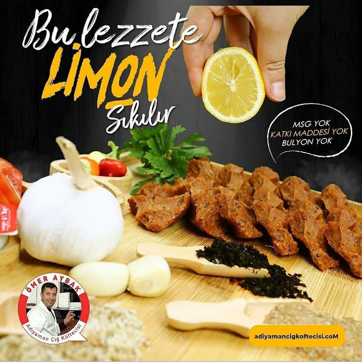 Adıyaman çiğ Köfte Ömer aybak alavardı şubesi