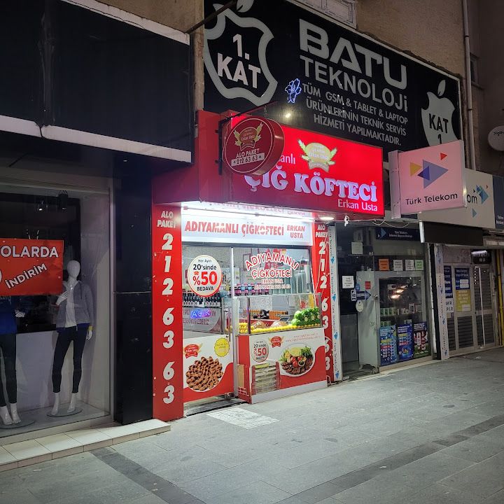 Adıyamanlı Çiğ Köfteci Erkan Usta Tokat Şubesi