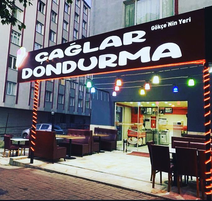 Çağlar Dondurma Evi Gökçe,nin Yeri