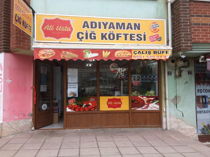 Çalış Büfe ALİ USTA ÇİĞKÖFTE - Mahallenizin Çiğköftecisi