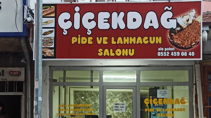 Çiçekdağ Pide Ve Lahmacun Salonu