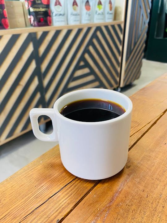 Coffee on store