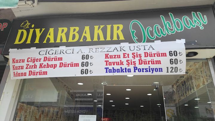 Diyarbakır ciğerci Rezzak usta