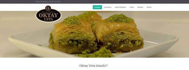 Gaziantepli Baklavaci Oktay Usta