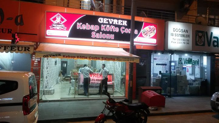 Gevrek kebap köfte çorba Isparta