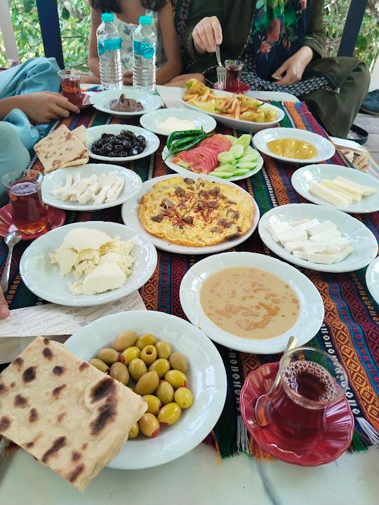 Gün batımı kahvalti