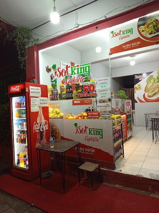 İsot king çiğköfte millet Bahçesi karşısı