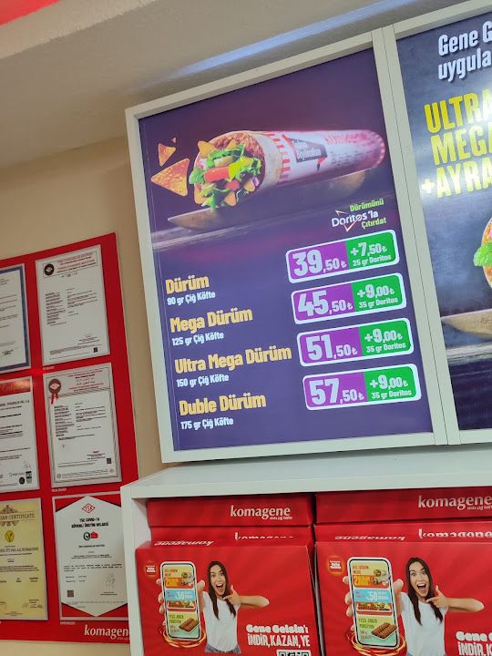 Komagene Çiğ Köfte Kırklareli Merkez