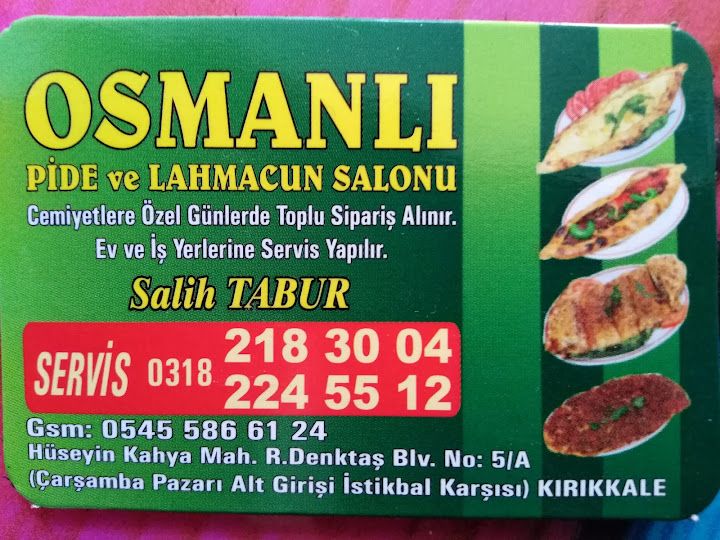 Osmanlı Nadir Pide Ve Lahmacun Sarayı