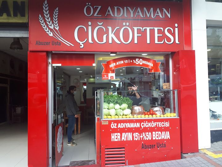 Öz Adıyaman Çiğ Köftecisi Abuzer Usta