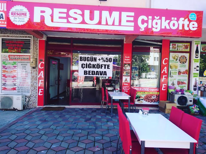Resume Çiğ Köfte 100.yıl