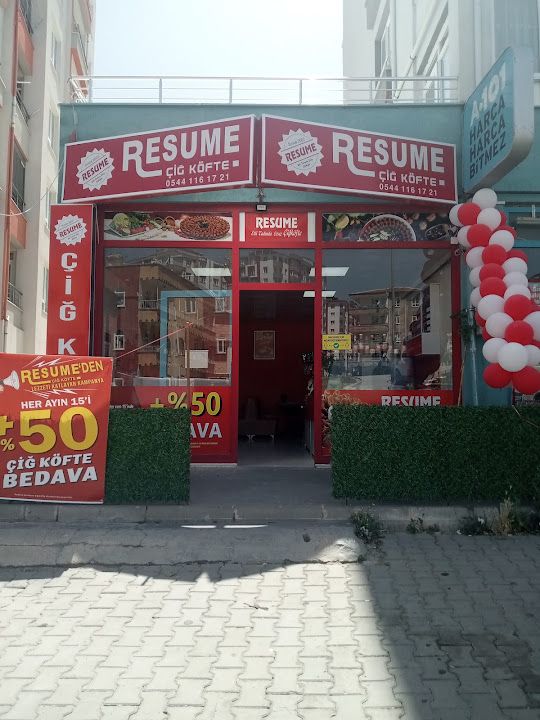 Resume Çiğköfte (efendibey Niğde)