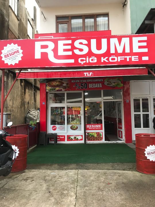 Resume Çiğköfteci görele