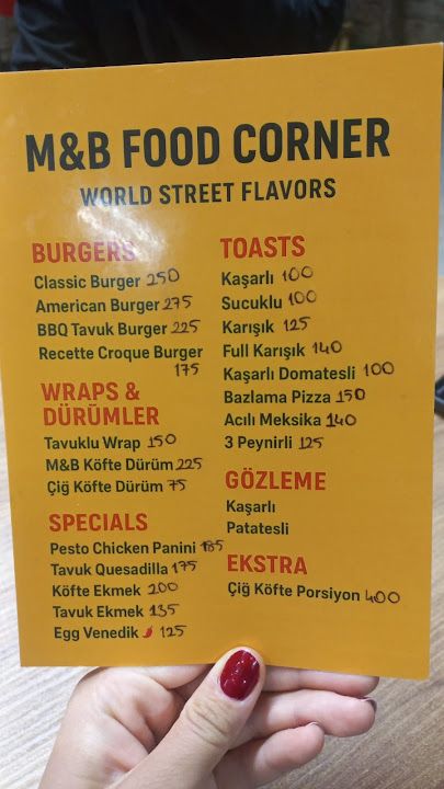M&B Food Corner