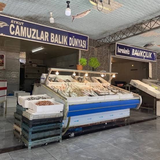 Mezitli Belediyesi Soli Balık Pazarı