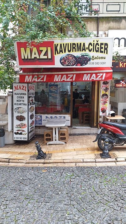 Mazı Et, Ciğer, Köfte Kavurma Salonu