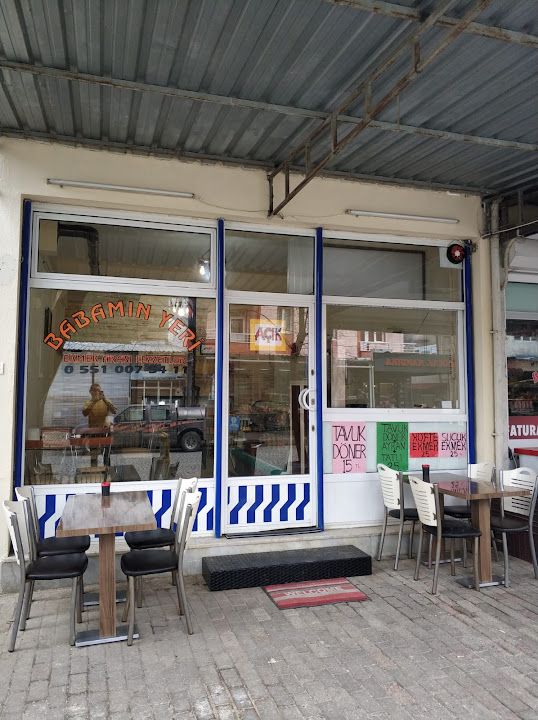 Babamın yeri kafeterya