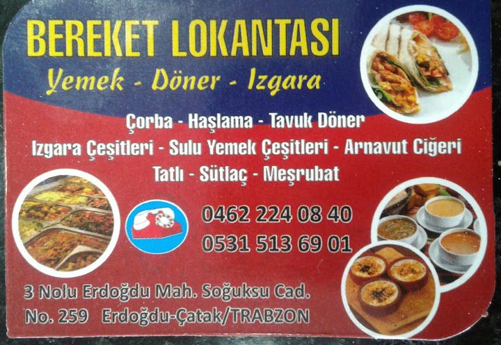 TRABZON BEREKET LOKANTASI