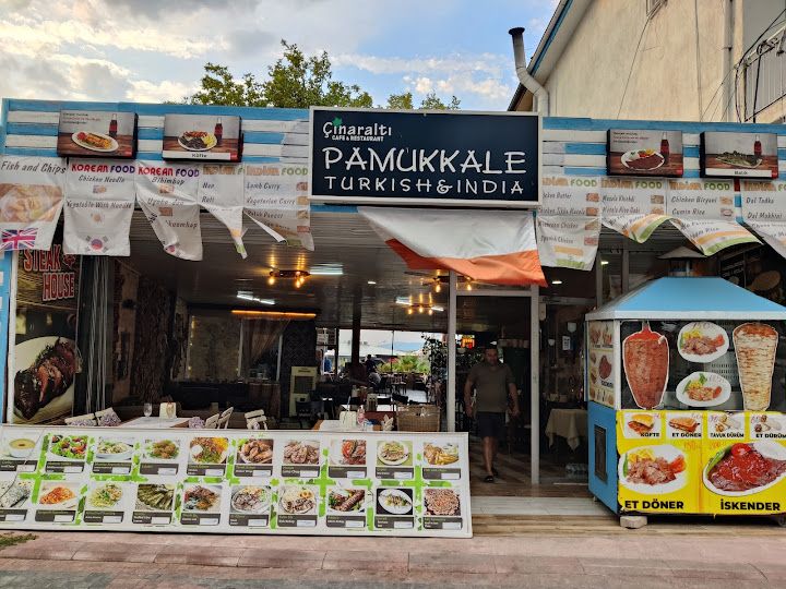 pamukkale travertenler karsısı cnaraltı india resturant