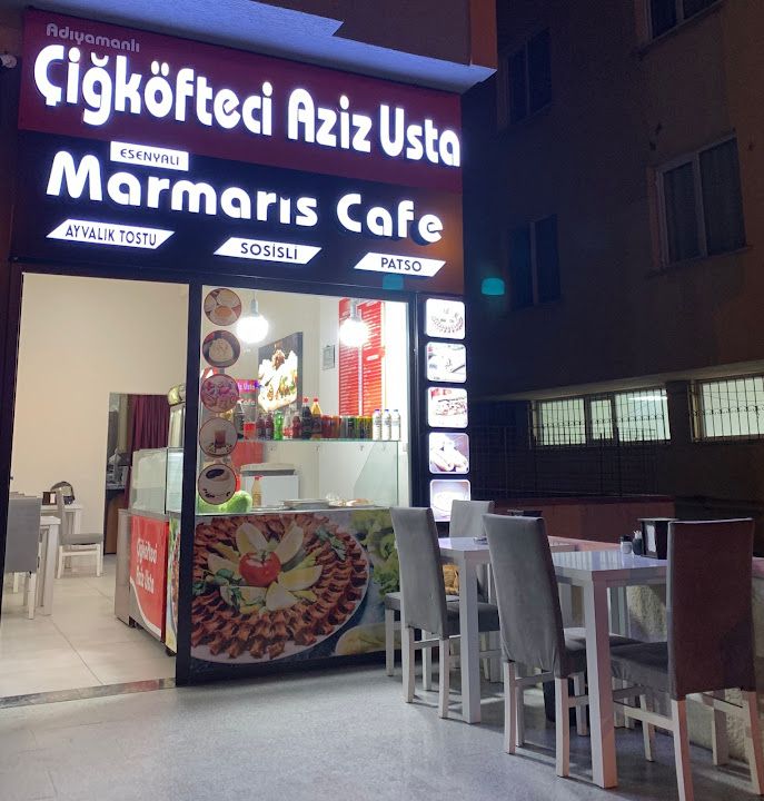 Esenyalı Marmaris Cafe & Adıyamanlı Aziz Usta Çiğköfte
