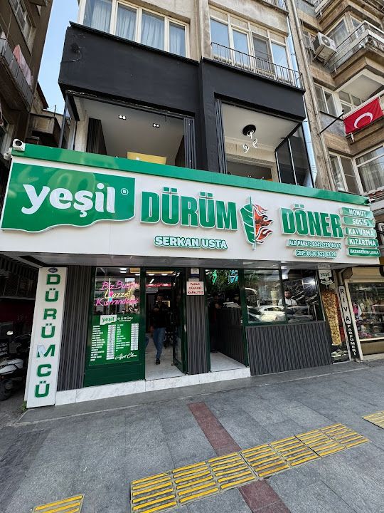 Yeşil Dürüm | Dürüm - Tavuk Döner
