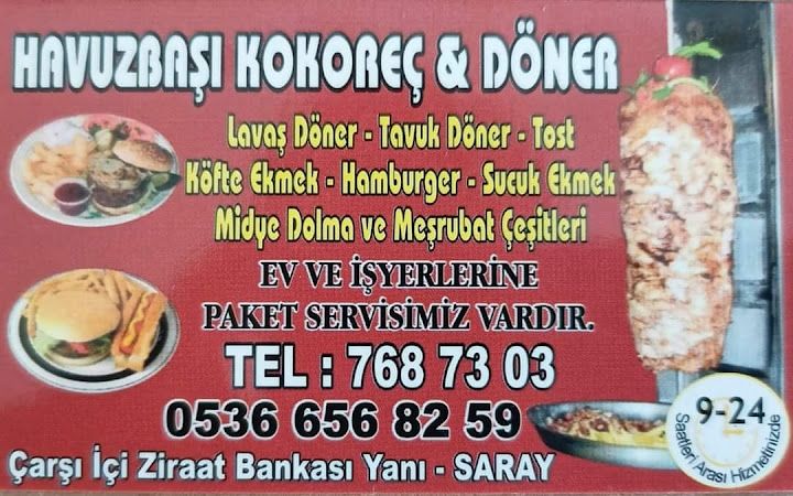 Havuzbaşı Kokoreç & Döner ( Eniştenin Yeri) Saray