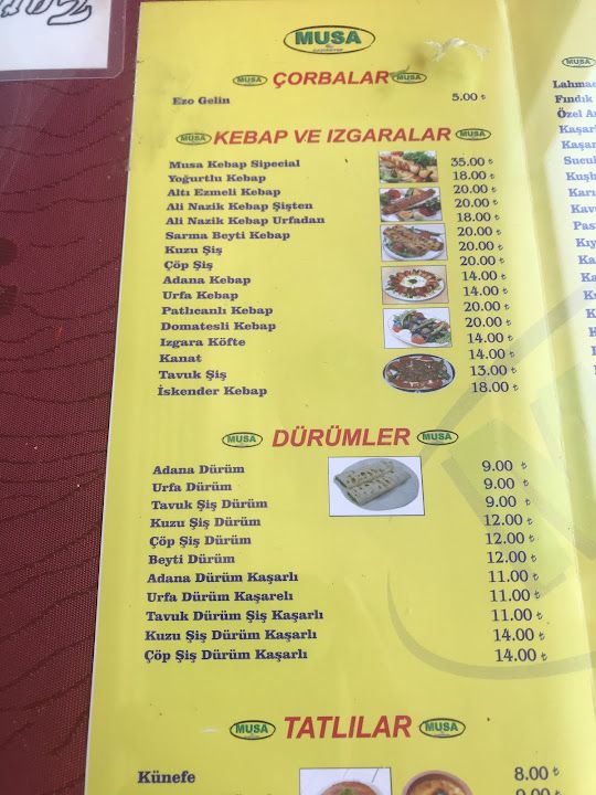 Gaziantep Musa İskender Kebap Pide Lahmacun Salonu