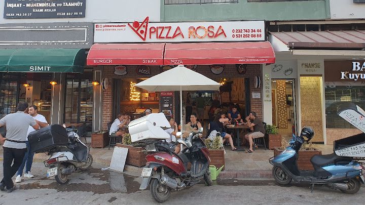 Pizza rosa