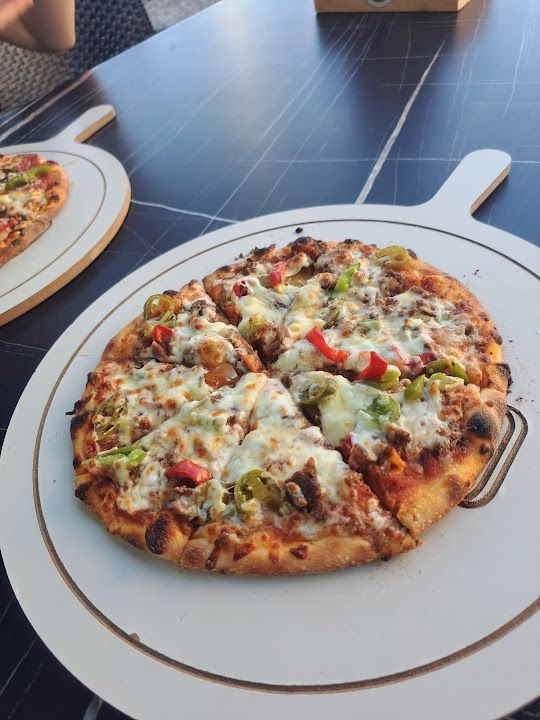 Marinate Pizza-Burger-Hotdog-Döner