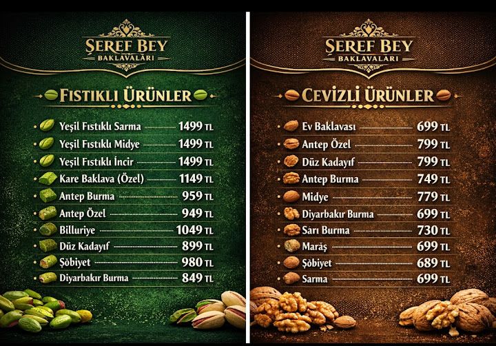ŞEREF BEY BAKLAVALARI