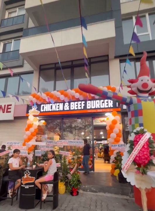 Dallas Chicken & Beef Burger